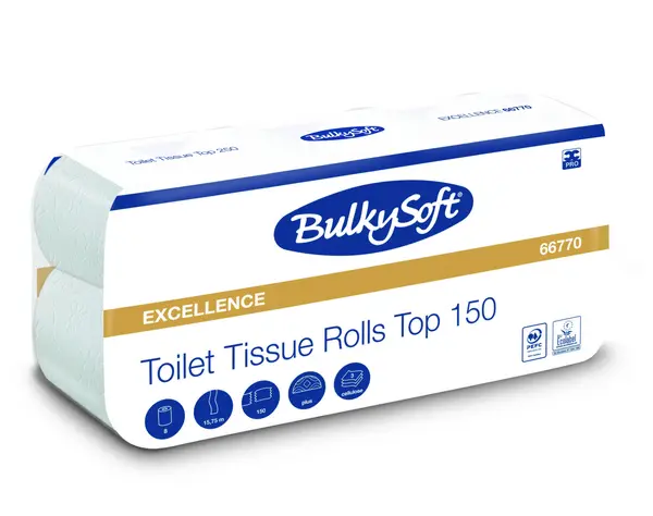 Toiletpapier BulkySoft Excellence 3 lagen 96 Rollen 66770