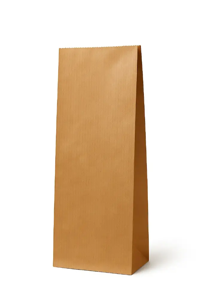 Sandwichsäcke 12x6,5x43cm braun 1500 Stück