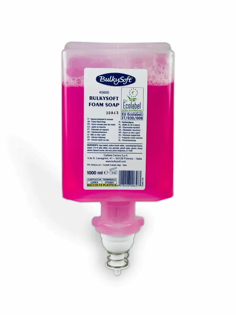 BulkySoft Foam Soap Refill 1000 ml 6 Bottles