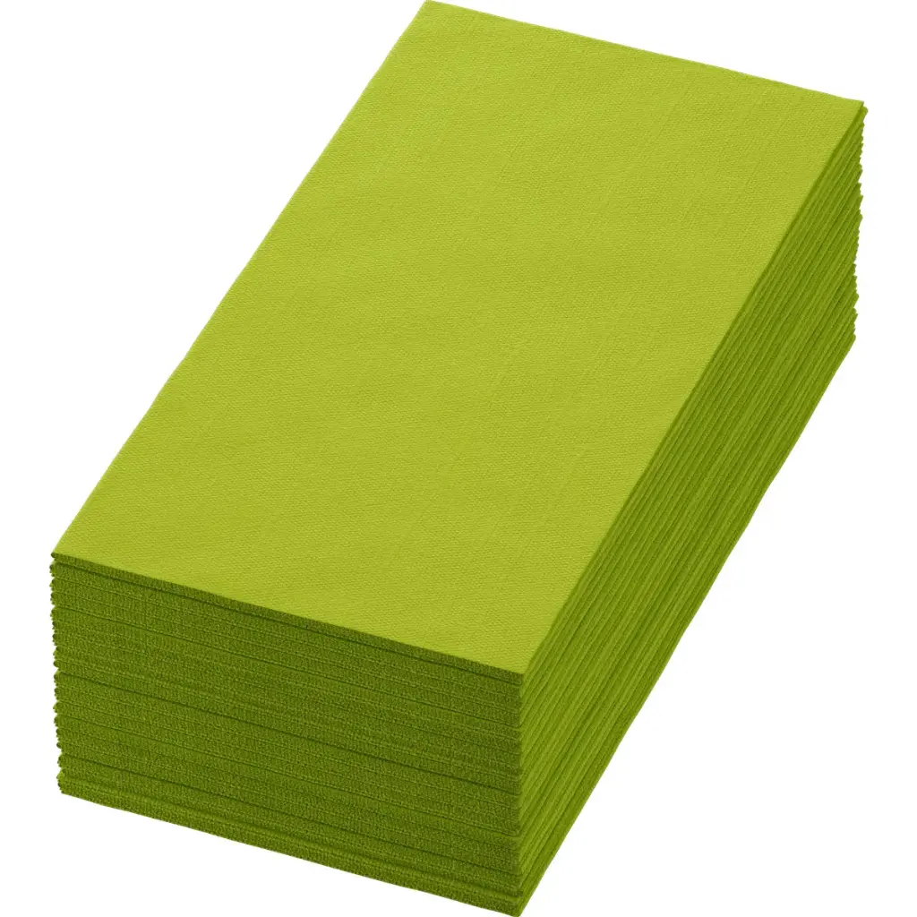 Servetten Airlaid Bio Dunisoft® 40x40 cm Vouw 1/8 360PCS Kiwi