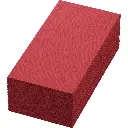 Airlaid Bio Servietten Dunisoft® 40x40 cm 1/8 Falz 360 Stk Bordeaux