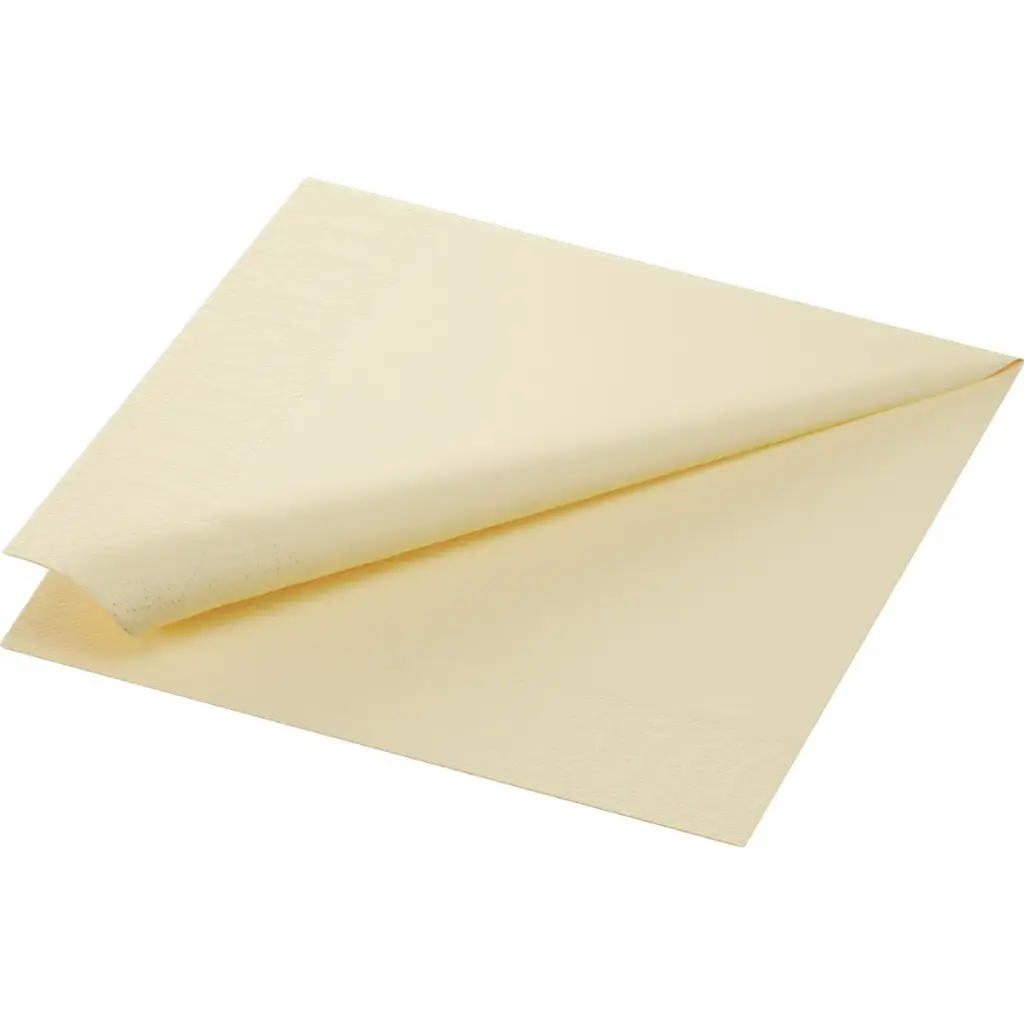 Napkins Tissue 40x40 cm 3-Ply 1000PCS Cream