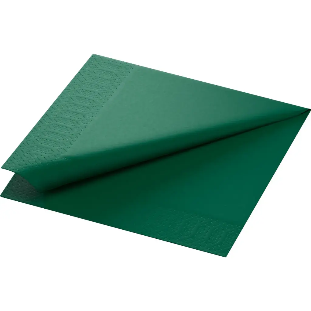 Paper Napkins 40x40 cm 2-Ply 1250PCS Dark Green