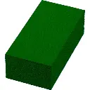 Tissue-Servietten 40x40 cm 3-lagig Falzung 1/8 1250 Stk Dark Green