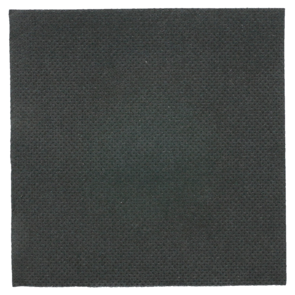 Ecolabel Servetten 'DUBBEL PUNT' 18 G/M2 20x20 cm Zwart Papier 2400 Stuks