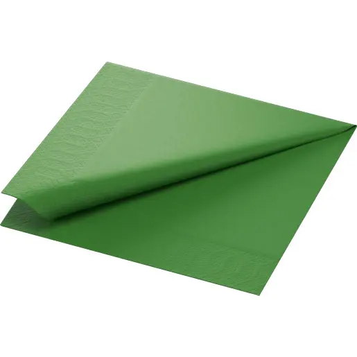 Tissue-Servietten 40x40 cm 3-lagig 1000 Stk. Leaf Green