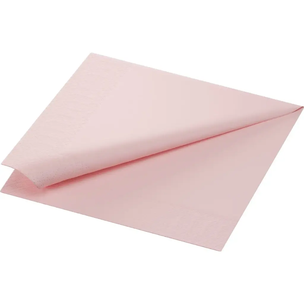 Tissue-Servietten 40x40 cm 3-lagig 1000 Stk. Mellow Rose