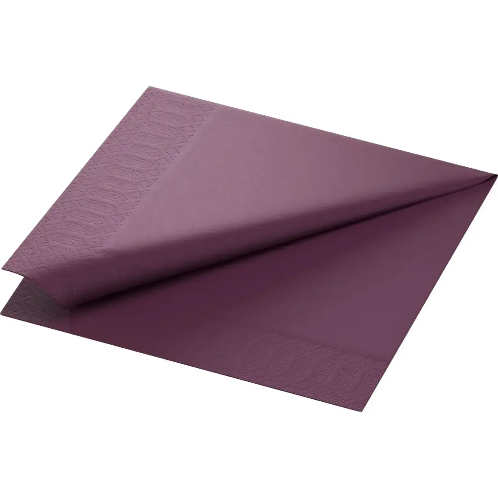 Servetten Tissue 40x40 cm 3-laags 1000PCS Prune