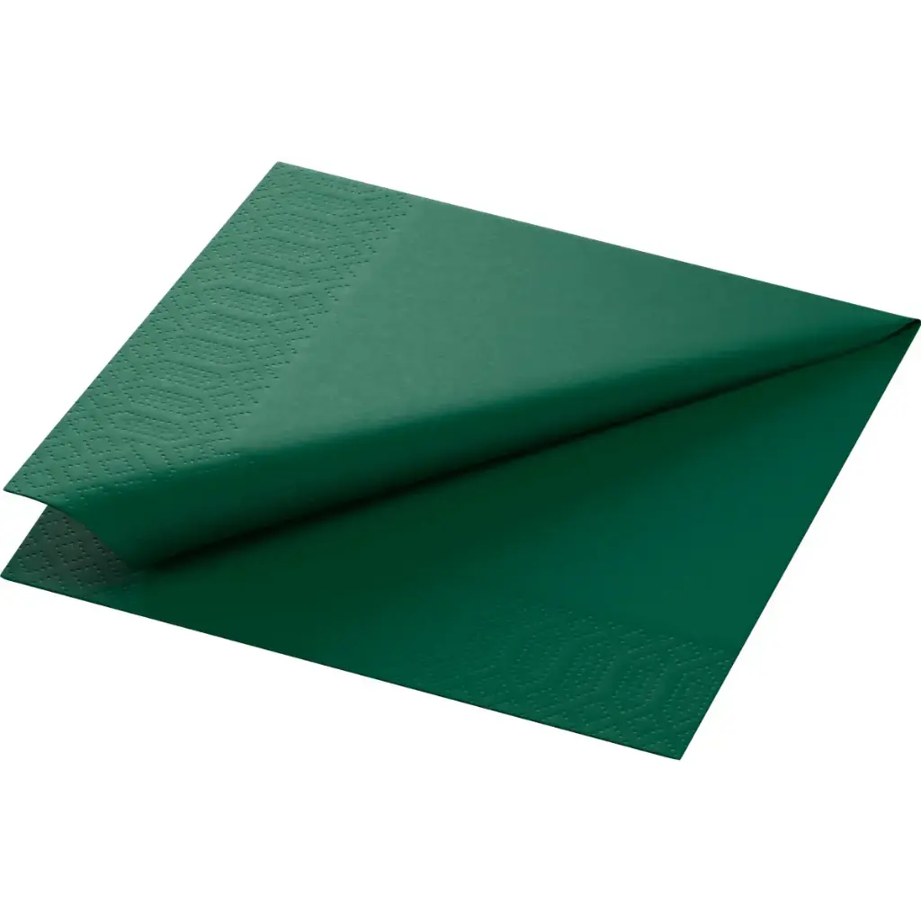 Paper Napkins 33x33 cm 2-Ply 2000PCS Dark Green
