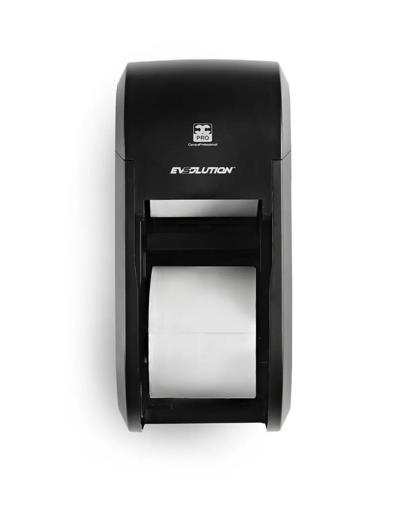 Dispenser vertical papier toilette BulkySoft Evsolution 2 rouleaux sans mandrin 01378