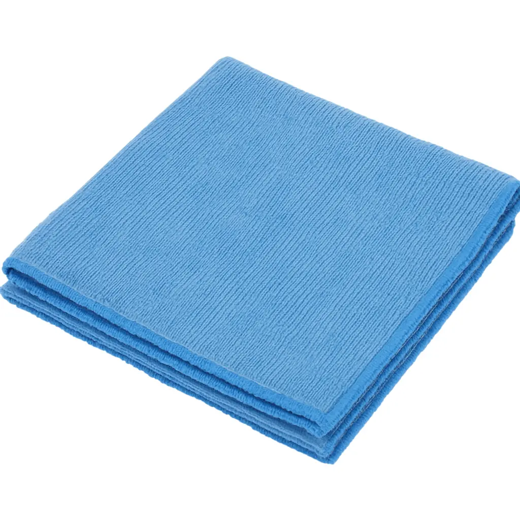 Microfibre cloth blue 50x70cm 5PCS
