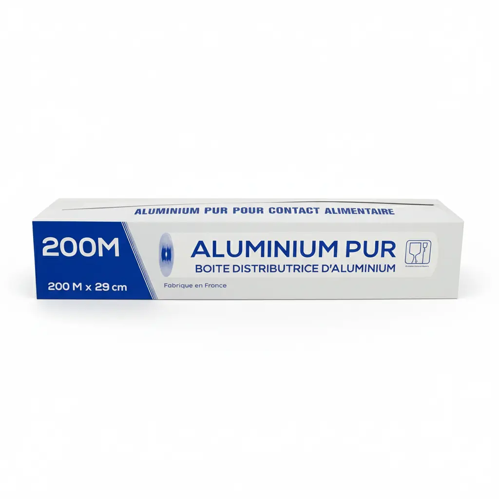 Aluminiumfolie neutral 1er Pack 200m x 29cm