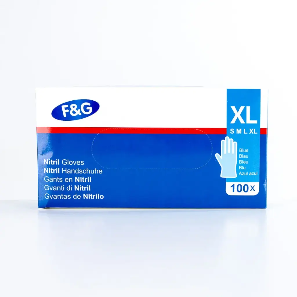 Nitril handschoen Blauw XL 10 x 100PCS