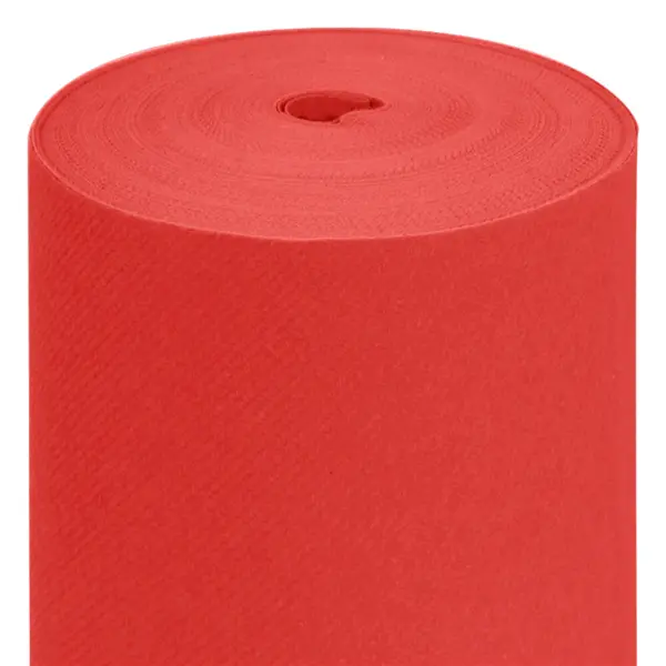 Tischdecke in Rolle Airlaid Rot 1,2x50m