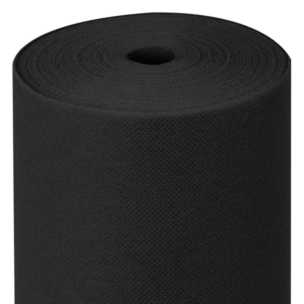 Spunbond Black Tête-à-Tête Tablecloth 0.4x48m – Pack of 6 Rolls