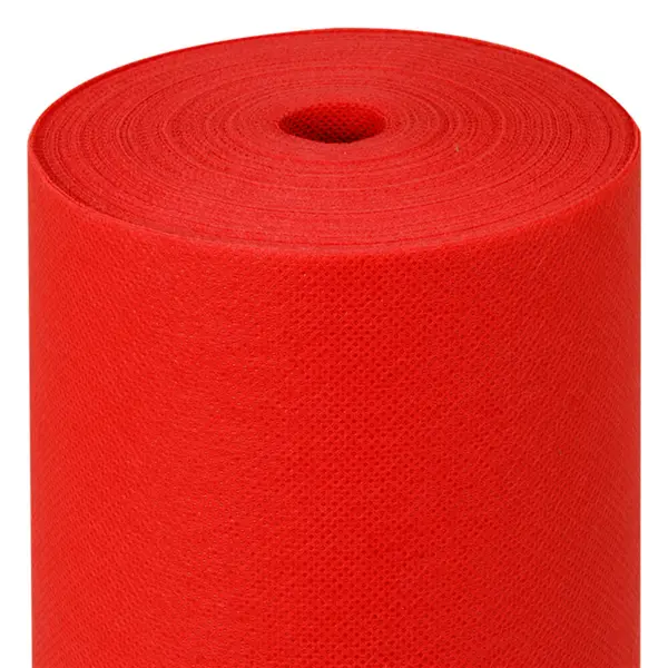Tête-à-tête Tischdecke Spunbound Rot 0,4x48m – 6er-Rollenpackung