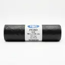 Zwarte vuilniszakken 150L 90X110cm LDPE - 55 Microns - 100PCS