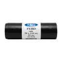 Black Refuse Sacks 100L 70x110cm PEBD - 55 Microns - 100PCS