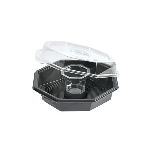 Bakje Octaview Duni 795 ml met Sauspot Grijs 280 stuks