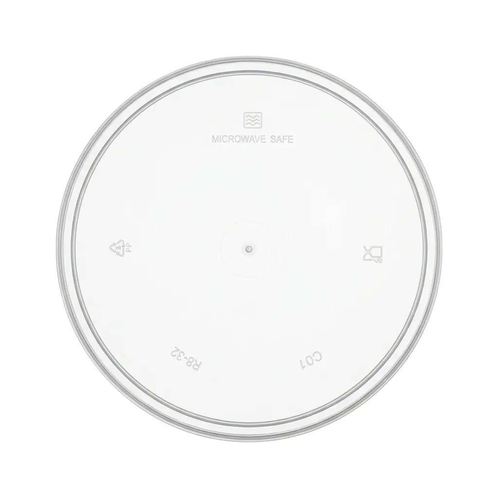 Dome deksel PP soepbekers 1000cc 500 stuks