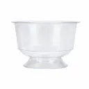 Dessertbecher auf Fuß PP – 24×25 Stück