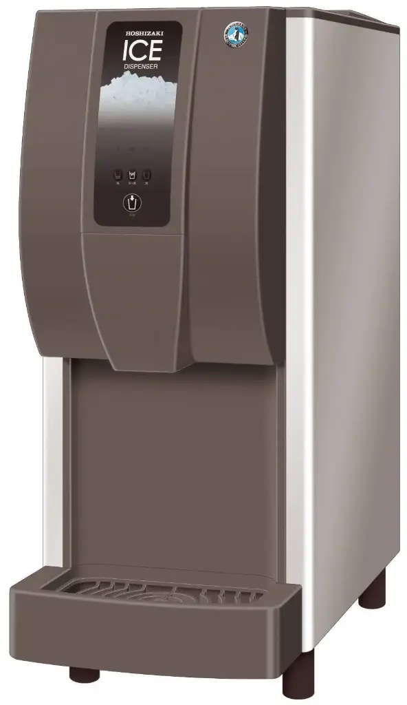 IJsdispenser / waterdispenser met drukknop Hoshizaki DCM-120KE-P-HC