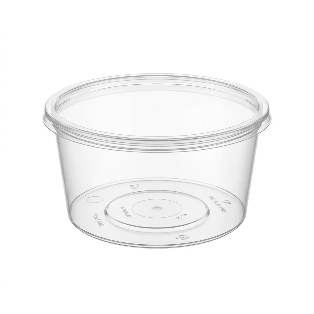 Pot a soupe PP transparent 750cc 250 pcs