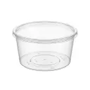 Pots à soupe ronds transparents PP - 750cc - 20x25pcs