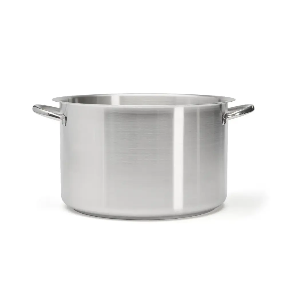 Rondeau bas inox PRIM'APPETY Ø32 cm 14L – De Buyer 3506.32
