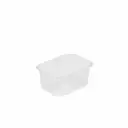 Barquette Charcuterie 108R Rectangulaire 250CC RPP transparent 100PCS