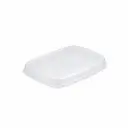 Couvercle Barquette Charcuterie 108R Rectangulaire RPP Transparent 100PCS