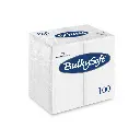 BulkySoft Servietten Weiß 2-lagig 40x40 cm Falzung 1/8 2000 Stk. 32042