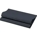 Serviettes Airlaid Bio Dunisoft® Duni Noir 40x40 cm 360PCS