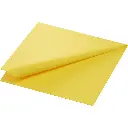 Napkins Quilted 40x40 cm 3-Ply 1000PCS Yellow